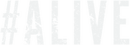 Logo of #Alive image size 582x206