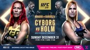 UFC 219: Cyborg vs. Holm wallpaper 