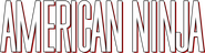 Logo of American Ninja image size 783x204