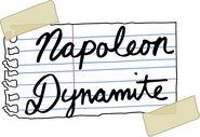 Logo of Napoleon Dynamite image size 1154x794