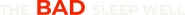 Logo of The Bad Sleep Well image size 942x77