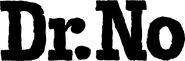 Logo of Dr. No image size 1140x376