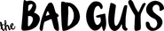 Logo of The Bad Guys image size 1621x306