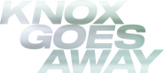 Logo of Knox Goes Away image size 2889x1292
