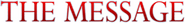 Logo of The Message image size 1278x159