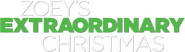 Logo of Zoey's Extraordinary Christmas image size 764x214