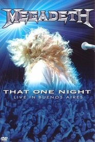 poster Megadeth: That One Night - Live in Buenos Aires