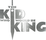 Logo of The Kid Who Would Be King image size 1459x1278