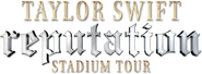 Logo of Taylor Swift: Reputation Stadium Tour image size 566x208
