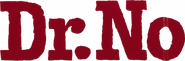 Logo of Dr. No image size 492x163