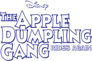 The Apple Dumpling Gang Rides Again Logo of The Apple Dumpling Gang Rides Again image size 1205x799