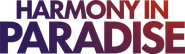 Logo of Harmony in Paradise image size 1758x511