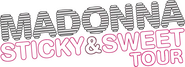 Logo of Madonna: Sticky & Sweet Tour image size 1198x431