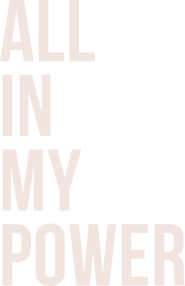 Logo of All in My Power image size 609x940