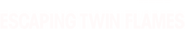 Logo of Escaping Twin Flames image size 1278x197