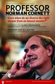Professor Norman Cornett: 'Since when do we divorce the right answer from an honest answer?' poster