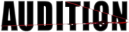 Logo of Audition image size 782x195