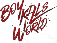 Logo of Boy Kills World image size 535x404