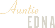 Logo of Auntie Edna image size 2538x1299