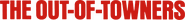 Logo of The Out-of-Towners image size 1828x199