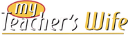 Logo of My Teacher's Wife image size 4319x1201