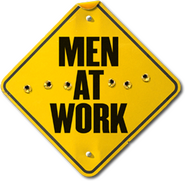 Logo of Men at Work image size 763x745