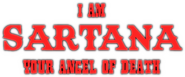 Logo of I Am Sartana Your Angel of Death image size 672x278