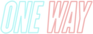 Logo of One Way image size 795x295