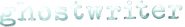 Logo of Ghostwriter image size 6718x976