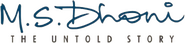 Logo of M.S. Dhoni: The Untold Story image size 3372x790