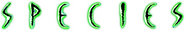 Logo of Species image size 798x135
