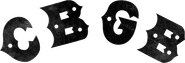 Logo of CBGB image size 1081x368