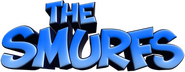 Logo of The Smurfs image size 378x147