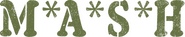 Logo of M*A*S*H image size 1713x341