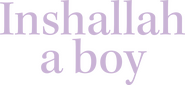Logo of Inshallah a Boy image size 2818x1300