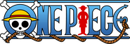Logo of One Piece: Defeat the Pirate Ganzack! image size 3556x1214