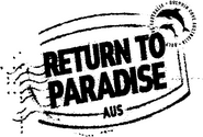 Logo of Return to Paradise image size 1343x910