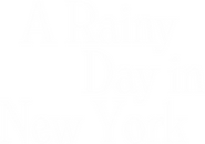 Logo of A Rainy Day in New York image size 760x535
