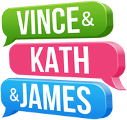 Logo of Vince & Kath & James image size 569x534