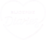 Logo of BLACKPINK Diaries image size 523x451