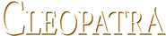 Logo of Cleopatra image size 4318x947