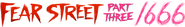 Logo of Fear Street: 1666 image size 1278x187