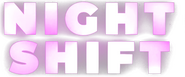 Logo of Night Shift image size 3120x1299