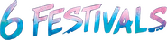 Logo of 6 Festivals image size 589x142
