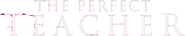 Logo of The Perfect Teacher image size 1299x254