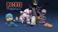 Backdrop of Pocoyo's Halloween image size 1920x1080
