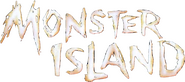 Logo of Monster Island image size 582x258