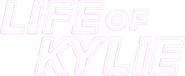 Logo of Life of Kylie image size 1521x627