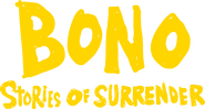 Logo of Bono: Stories of Surrender image size 5957x3179