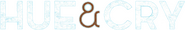 Logo of Hue and Cry image size 779x127